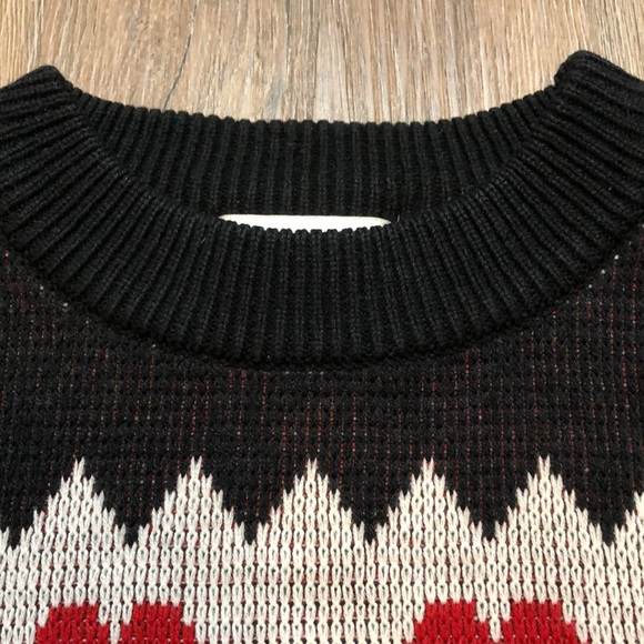 Vintage 80’s Knit Rose Sweater - Picture 6 of 17